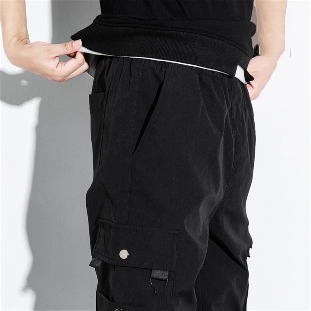 Vogrtcc Pantaloni Cargo Multitasche da Uomo Pantaloni da Jogging Taglie Forti Pantaloni Casual in Cotone
