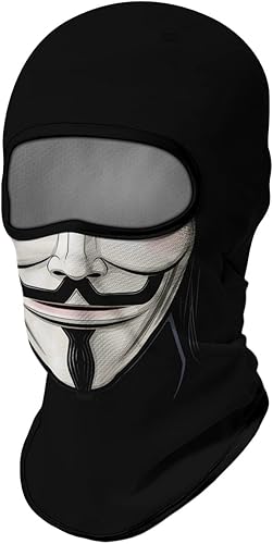 Miniatura 4 de Pasamontañas 3D, máscara de esquí para motocicleta, máscara de cara completa al aire libre, capucha táctica para la cabeza, máscara de fantasmas y