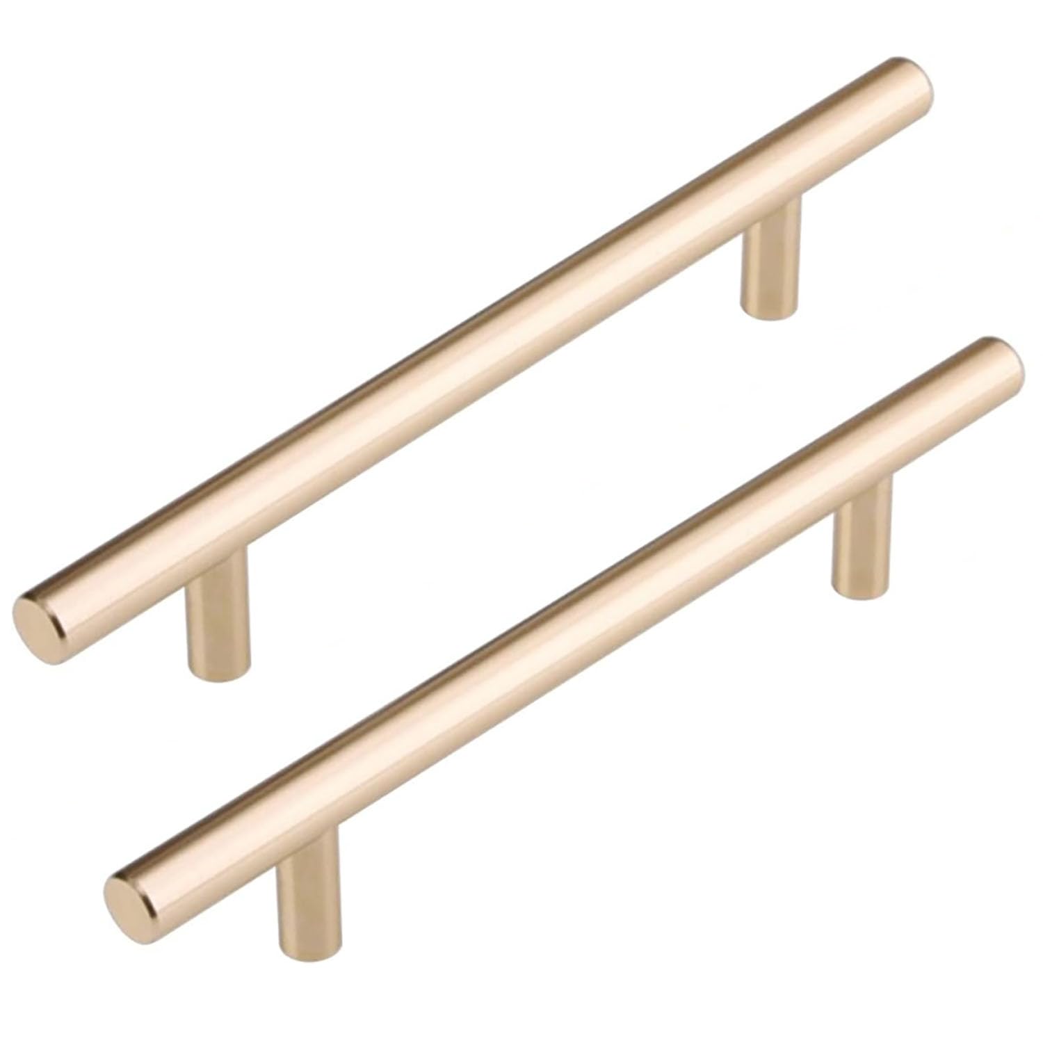 Poignées d'armoire dorées en aluminium 416mm pour cuisine et commode x2