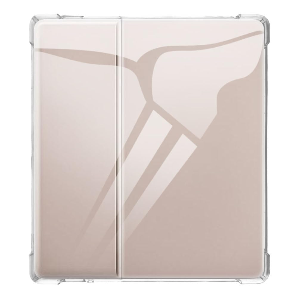 Funda Compatible con Amazon Kindle Oasis 2 9th Gen CW24WI 7.0 2017, Ultra Delgada Suave y Flexible TPU Funda Antigolpes Anti-Amarilleo Cubierta Trasera(Claro)