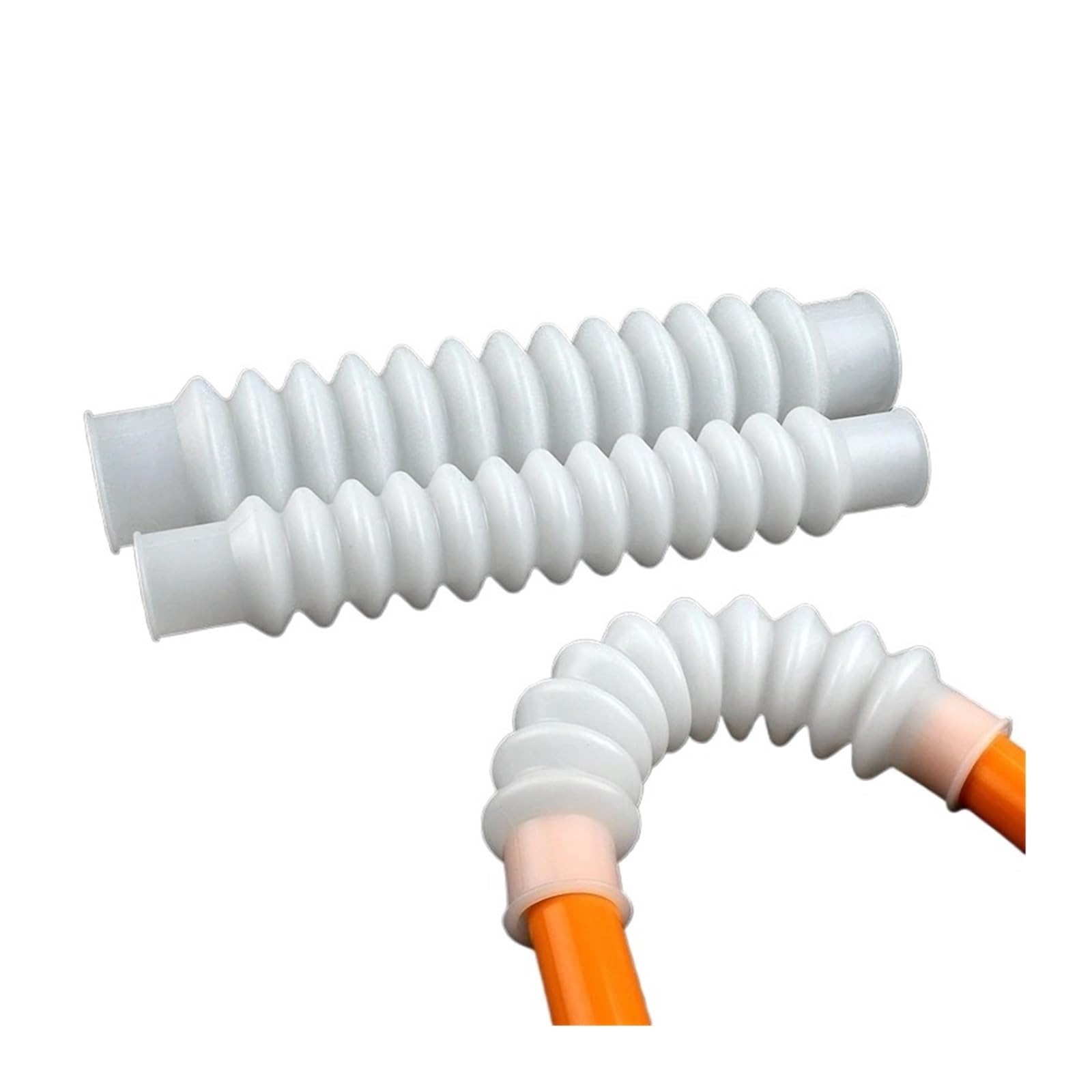 Tubo corrugado de silicona de 20 a 110 mm de diámetro interior, manguera de goma flexible de PVC for expansión y flexión, conexión roscada.(90mm)