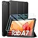 Produktbild ZtotopCase Hülle für Samsung Galaxy Tab A7 mit 2 Stück Panzerglas,Ultra Dünn Leicht Smart PU Schutzhülle,Case Cover für Samsung Galaxy Tab A7 10.4 Zoll 2020 Tablet, Schwarz