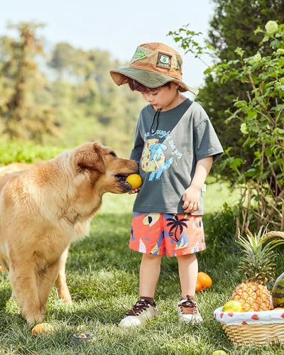 Image of SURF CUZ Boys Swim Trunks Toddler Swim Shorts UPF 50+ Bathing Suit for Boy Swimsuit Quick Dry Mesh Beach Boardshorts Swimwear