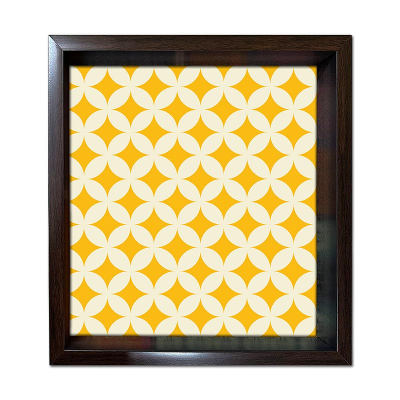 100yellow® Versatile Handmade Wooden Tray for Home and Kitchen|Hotel|Restaurants | 11 x 11 Inches |Engineered Wood |Pattern -134 (B0CPSJJY5N) Amazon Price History, Amazon Price Tracker