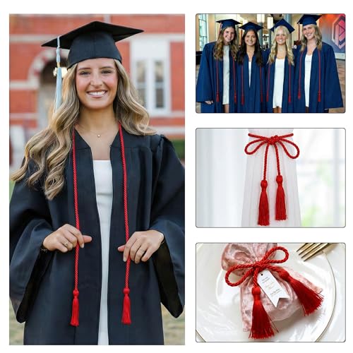 Image of GraduationMall Graduation Honor Cord 68 inch Red
