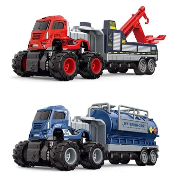 NIRLABH 1:43 Rescue Truck & Oil Tenk Toys Alloy Diecast Truck Set Toy, Diecast Miniature Car Model Best Birthday Gift for Kids (Pack of 2-Multicolor)(Rescue Truck & Oil Tenk) (B0CWS4XL2D) Amazon Price History, Amazon Price Tracker