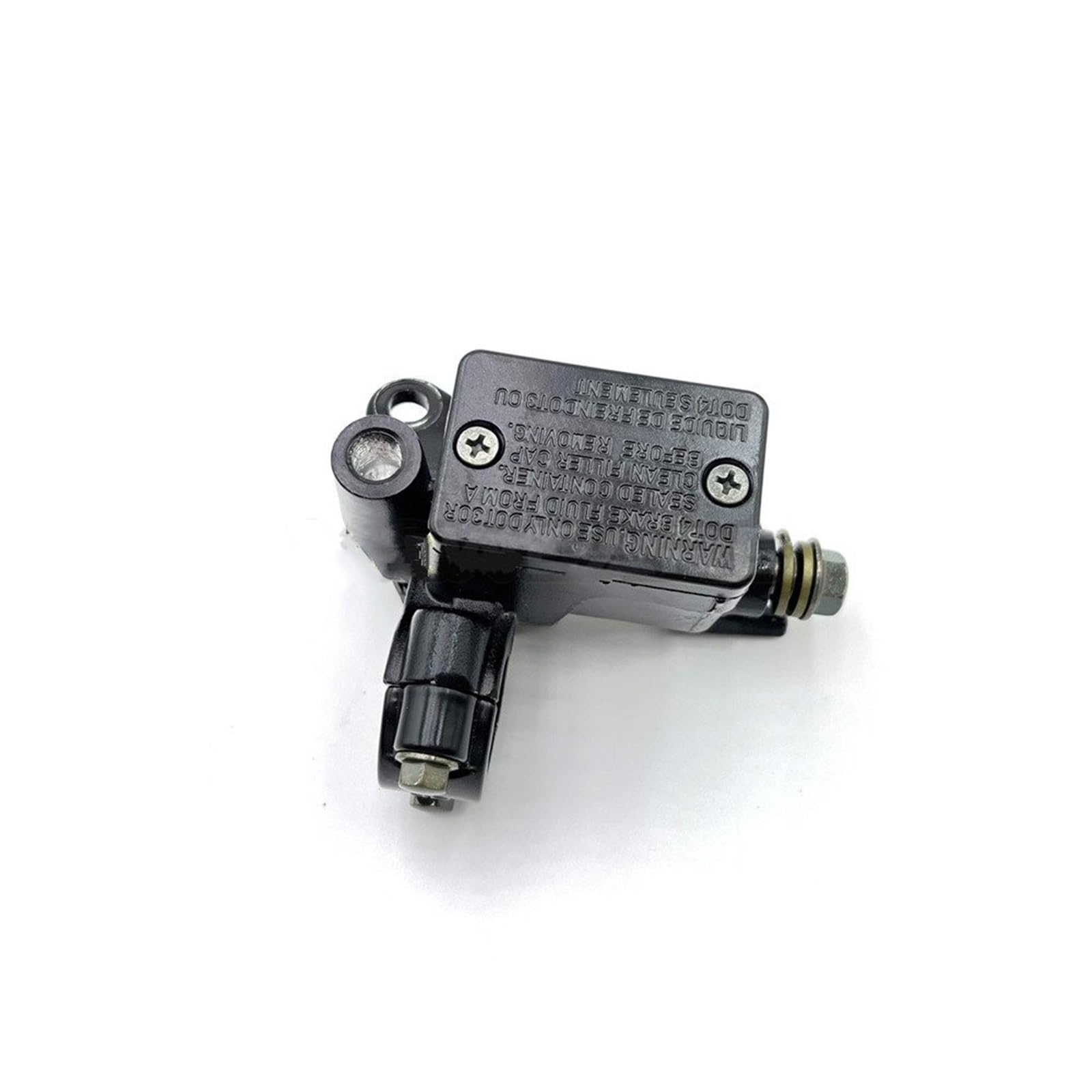 TAYSMRT Hydraulic Left Brake Pump Body Rear Clutch Master Cylinder Lever Universal Fit for Motorcycle Dirt Pit Bike ATV Quad Rear Brake Pump Motorcycle Rear Brake Pump
