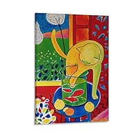 油絵　専用　マティスっぽい金魚と猫のいる部屋 51JKy5ID7fL._SS200_.jpg