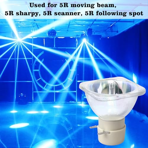 wecan Msd Platinum 5r Lamp Beamer Glühbirne, 5r 200w Beamerlampen Projektor Lampe für Beam Moving Head, 5r Beam Lampe Projektorlampe 5r Bulb for Moving Beam Licht