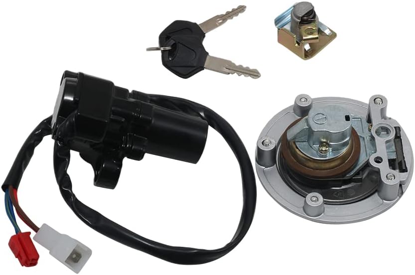 Ignition Switch Gas Cap Cover Seat Lock Key Set for Yamaha YZF R1 R1 2004-2014 for Yamaha YZF R6 R6 2006-2016 for Yamaha MT01 MT-01 2005-2009 for Yamaha Ignition Switch Fuel Tank Cap