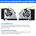 2Pack New Replacement Laptop CPU+GPU Cooling Fan for ASUS Rog Zephyrus G14 GA401 GA401I GA401IV GA401IU GA401IH GA401II DFSCK22105182H FMBB DFSCK22115181H FMBC 12V 1A Fan w/ 2 Repair Tools