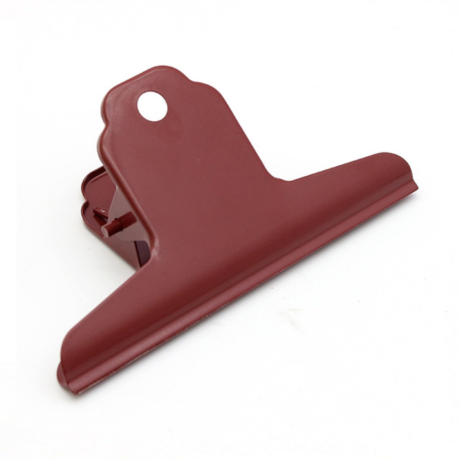10 Pack Bulldog Clip Grande, Clip de aglutinante de Metal, Clips de Toro Grandes de Metal Largo, Abrazaderas de Papel de aglutinante de Acero Inoxidable, Clips de Bulldog de Gran tamaño,E