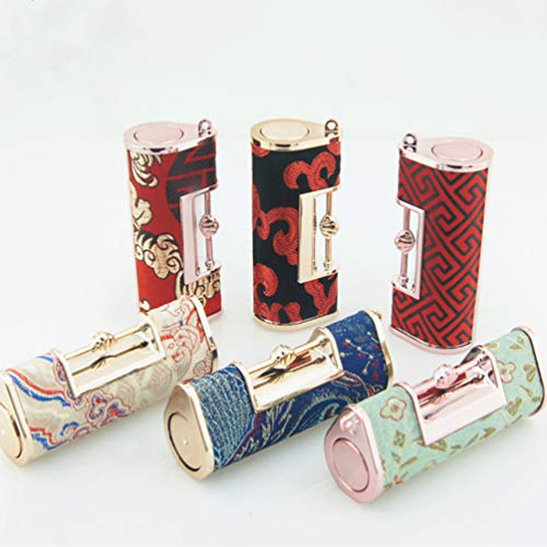 PIXNOR Vazio Tubo Batom Lip Balm Tubo Recarregáveis de Plástico Do Estilo Chinês Tubo Batom DIY Ofíc