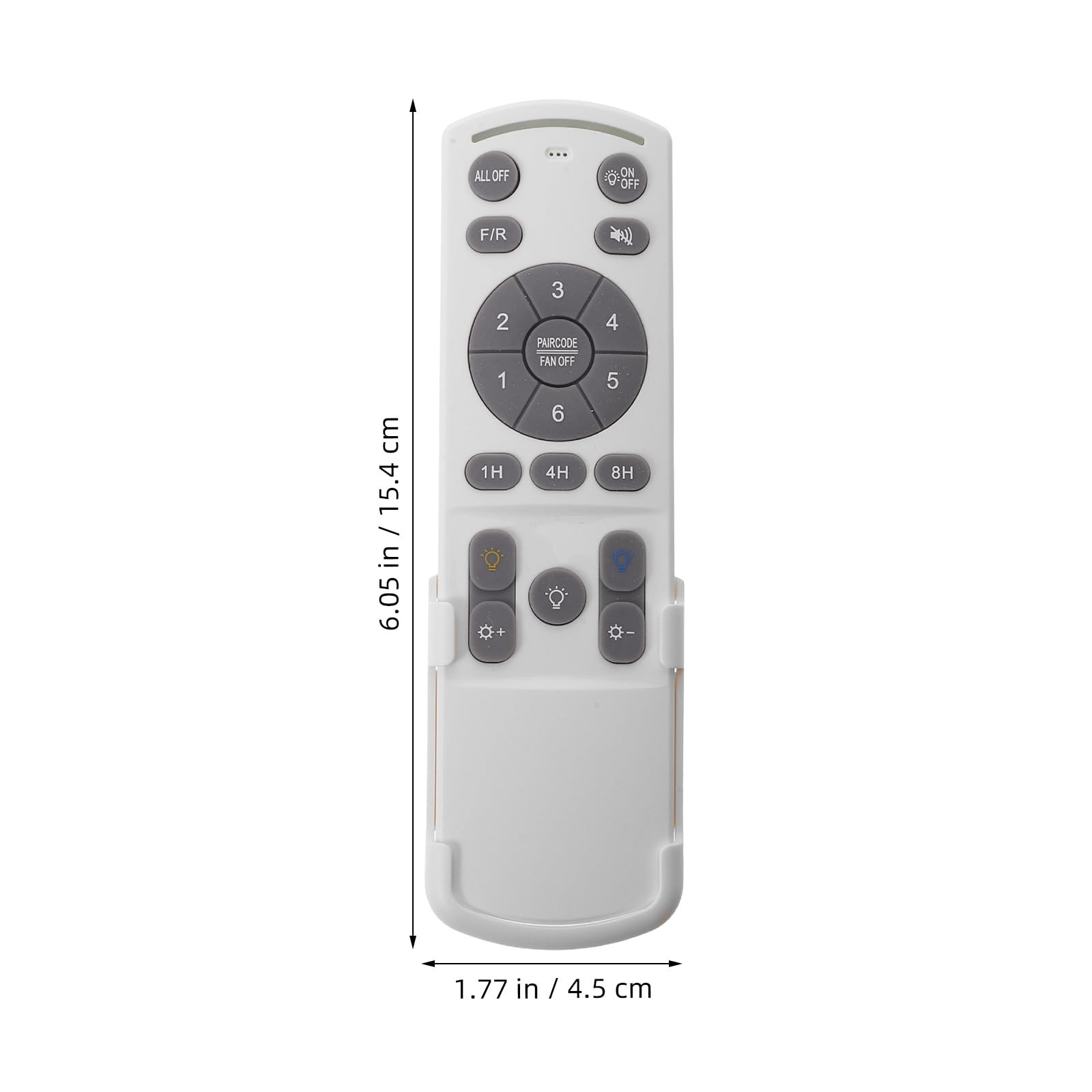 Telecomando per ventilatore a soffitto: controller universale per ventilatore e lampada, dimmer e regolatore a 6 velocità, trasmettitore wireless per soffitto.