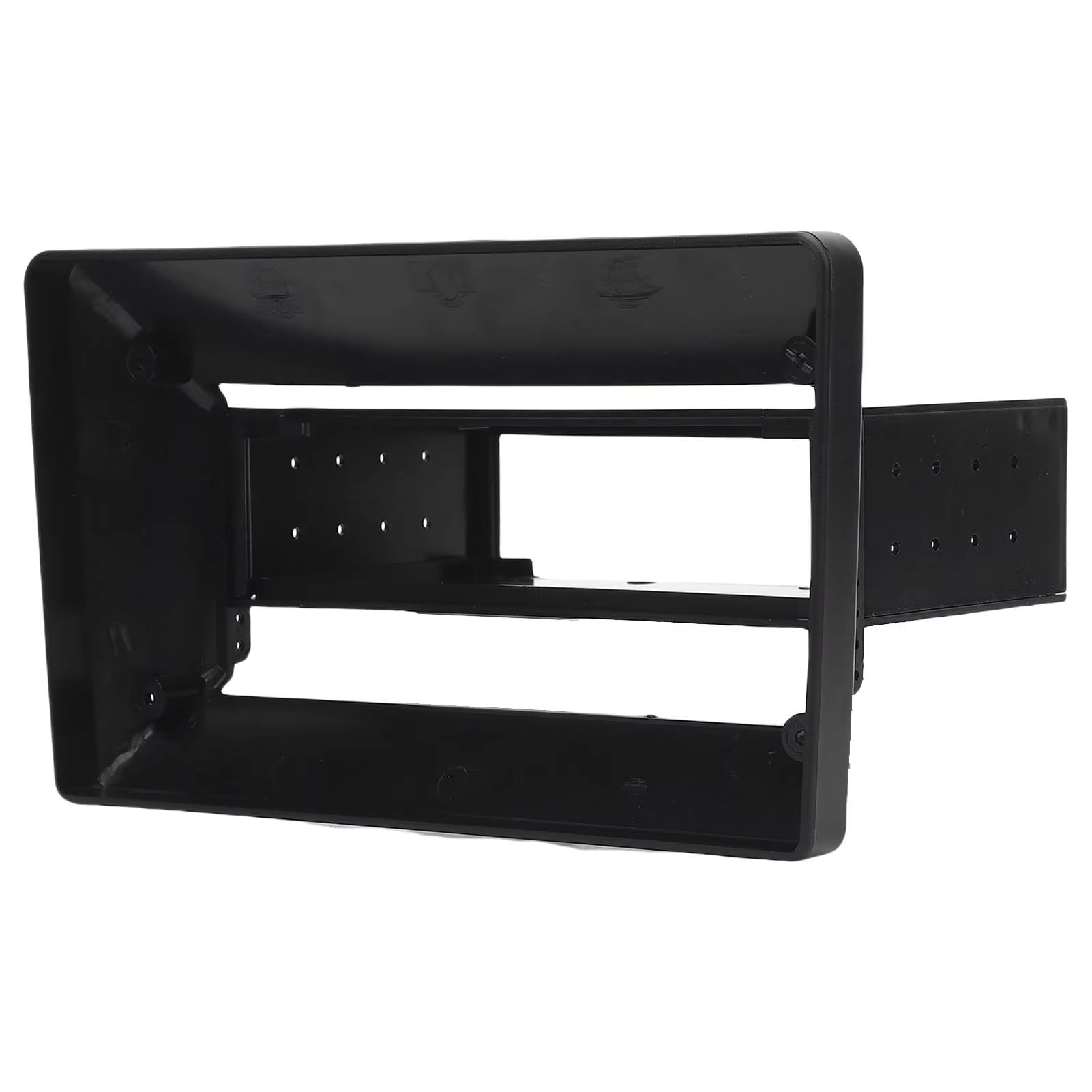 Panel Embellecedor Radio Marco De Radio Coche Solo DIN Marco Panel Navegación ABS Accesorios Interiores Automotrices Universales Marco Radio para Coche