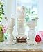 Set of 3 Rustic Ceramic Shabby Chic Bird Finials Decor Pedestal Base Home Accent Decoration