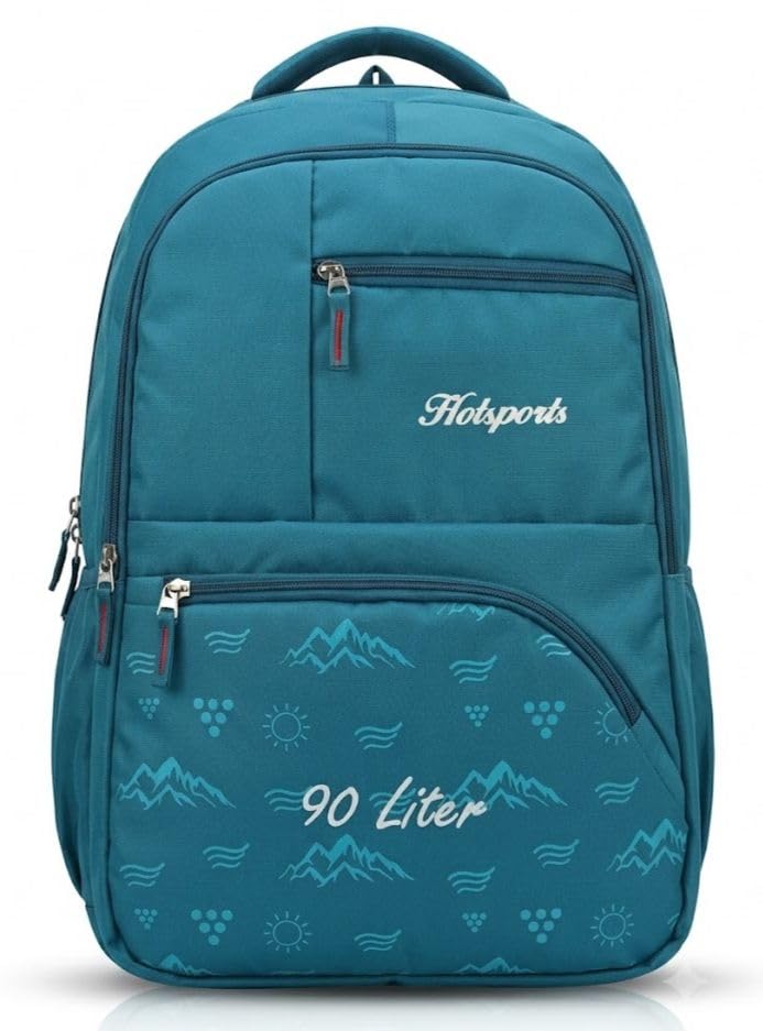 Large 90L Water Resistant School Backpack, 5 Main Compartments/Navy Blue Travel Bag, 22 Inch Unisex Adult Daypack, Model 1121-image-45