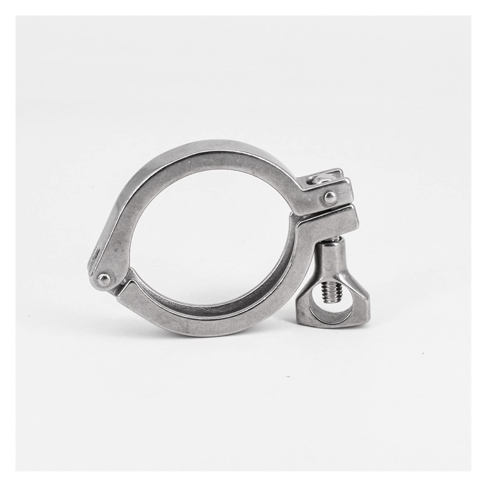 AVFORA Material de 2 "Tri Abrazadera 304 Accesorios Sanitarios de Cerveza casera 64mm férula for Soporte de tubería