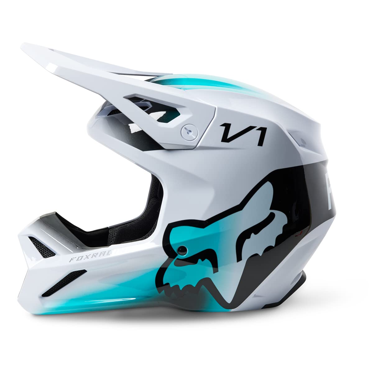 FOX V1 Race ヘルメット XLサイズ ホワイト Amazon.com: Fox Racing Unisex V1 Motocross Dirt Bike Helmet