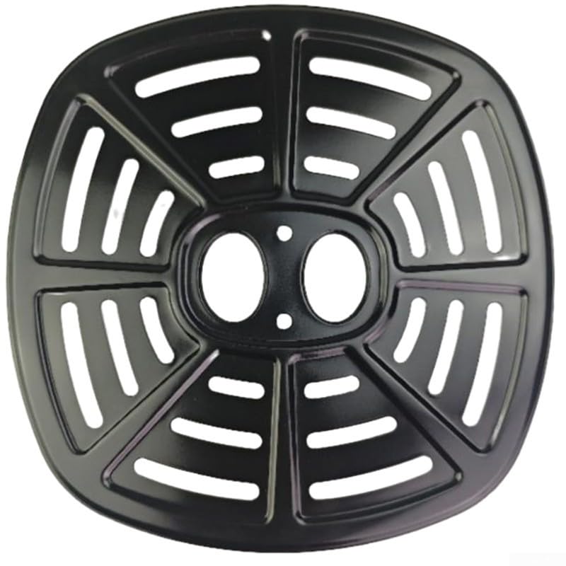 Air Fryer Plate Tray, 21.5cm Air Fryer Replacement Parts, Grill Pan Crisper Plates Tray Rack Parts, Dishwasher Safe