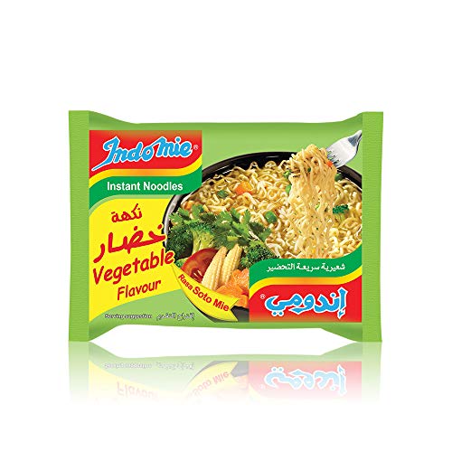 وسادة اندومي بنكهة الخضروات، 40 × 75 غرام - عبوة من قطعة واحدة V1600