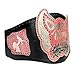 Octal Sports - World Greatest Mom Wrestling Championship Belt - 2mm Gold Coated Zinc Metal with Real Leather Strap (Black)