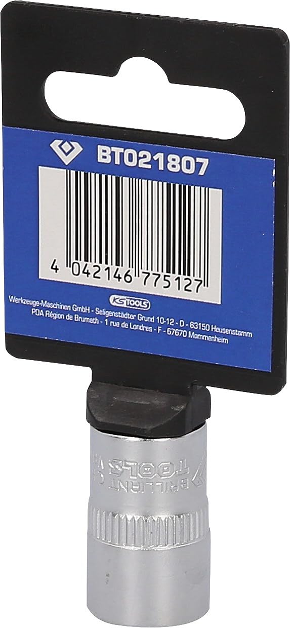 BRILLIANT TOOLS BT021807 Bussola esagonale 3/8", 13 mm [Powered by KS TOOLS]
