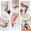 ZSPORT-Portable-Stripping-Pole-Spinning-Static-Dance-Pole-45mm-Fitness-Exercise-Pole-Removable-Fitness-Dancing-Pole-Stripper-Poles-for-Fitness-Club-Party-Pub-Home ZSPORT Portable Stripping Pole Spinning Static Dance Pole - 45mm Fitness Exercise Pole - Removable Fitness Dancing Pole - Stripper Poles for Fitness Club Party Pub Home