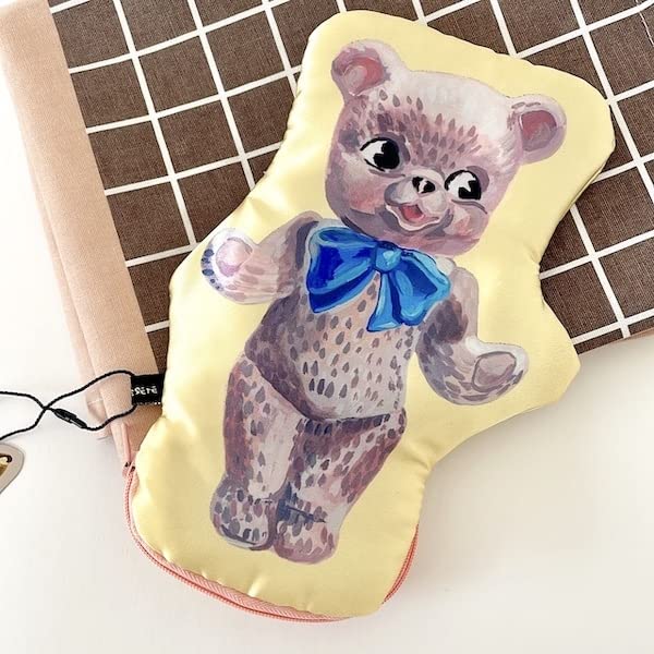 新品　ナタリーレテ　ポーチ　熊　くま　クマ Amazon.co.jp: Nathalie Lete Satin animal pouch stuffed Bear