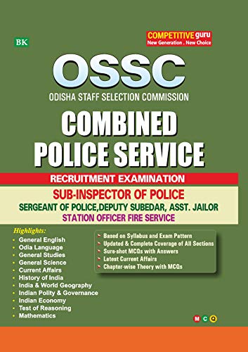 OSSC Combined Police Service (Sub-Inspector of Police, Sergeant o...
