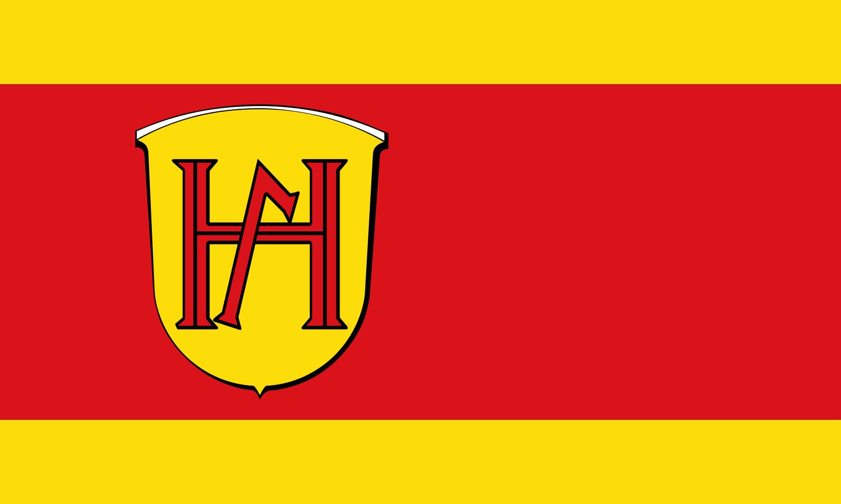 Drapeau Large Hochstadt Maintal en textile haute résistance