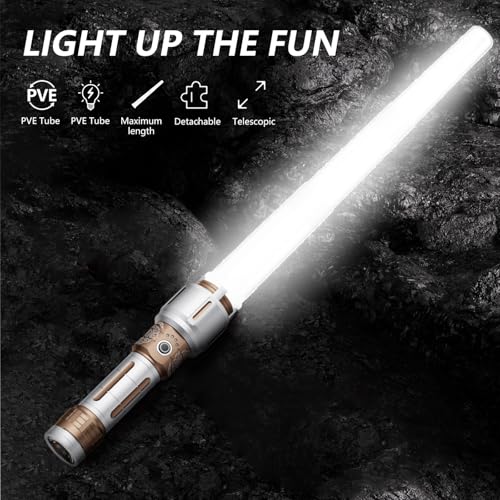 Image of SKYFIRE 2503 LED Rechargeable Flashlights with Lightsaber, 3000 High Lumens Waterproof Zoomable Powerful Bright Flash Light for Home, Outdoor, Flash Saber Fans and Night Adventures with Ignition Lens