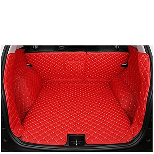 Tapis coffre voiture Cayenne protection revêtement cargaison rouge 2011-2017