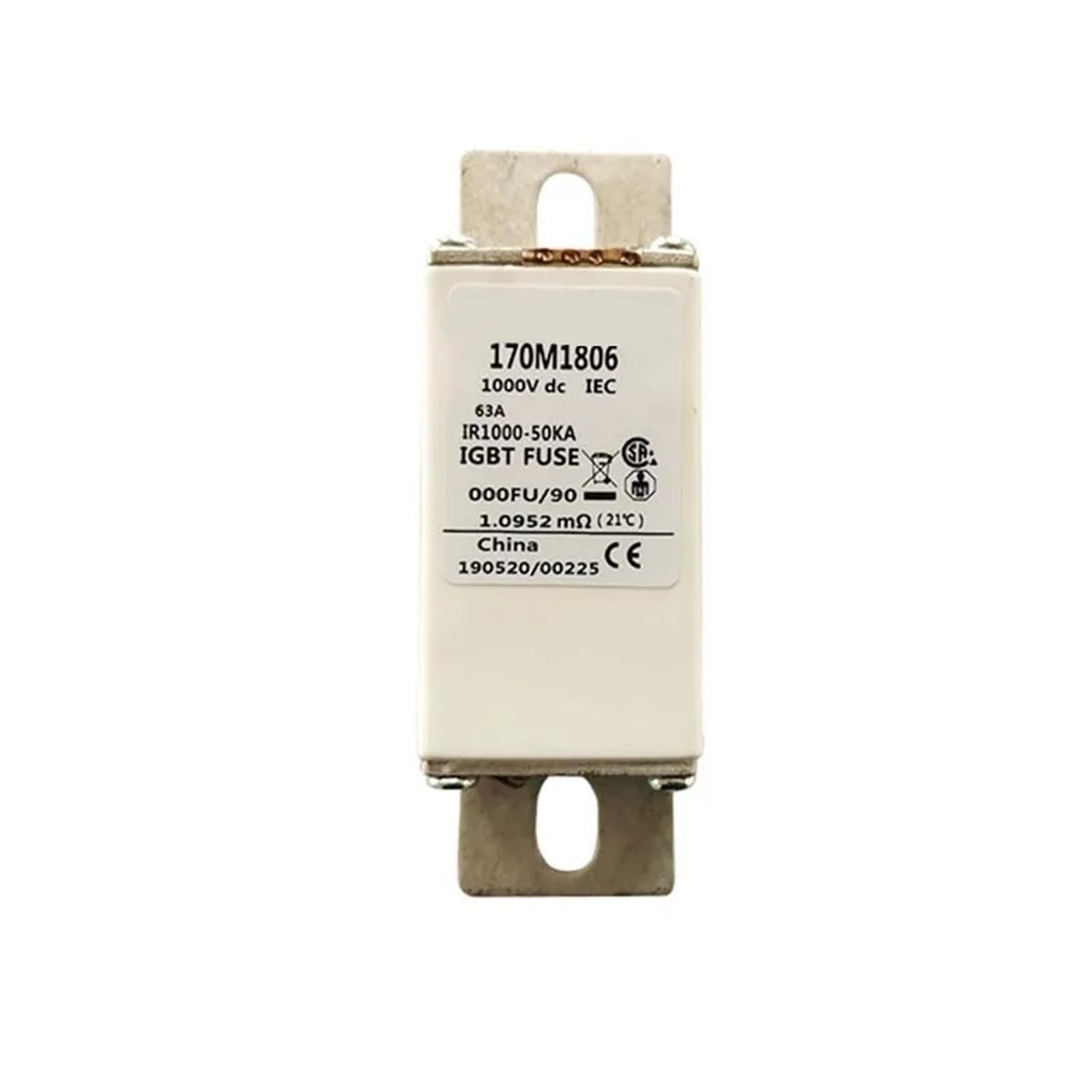 Fusibles Rapides 170M1806 stop aux pannes de surintensité