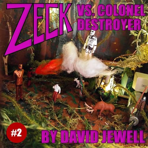 Diseño de la portada del título Zeck vs. Colonel Destroyer