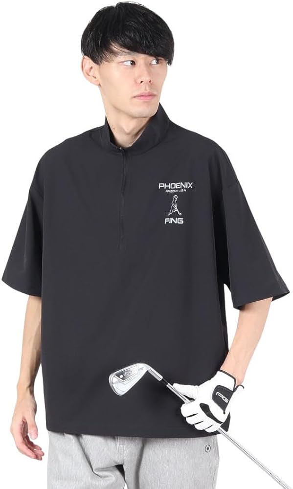 PING ハーフジップスニード