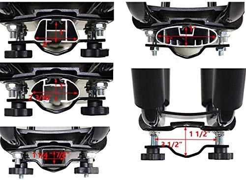 Tengchang J Bar Kayak Rooftop Racks, Kayak Carrier Boat Canoe Car SUV Top Mounted Racks