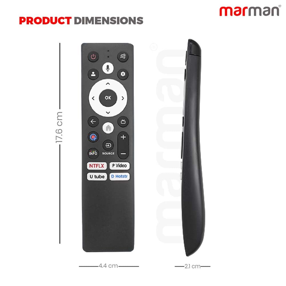 Buy marman® Compatible with Panasonic TV Remote Control PN-V13