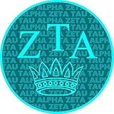 Zeta Tau Alpha ZTA Mascot Round Decals