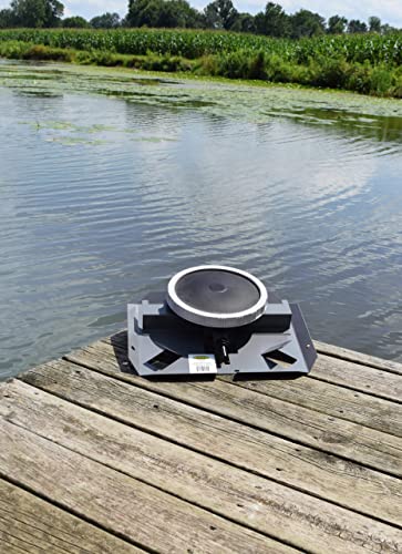 Easypro Qs1 Quick Sink Self-Weighted Diffuser Assembly For Lake & Pond Subsurface Aeration/Low Maintenance Single Epdm Rubber Membrane #TOP4