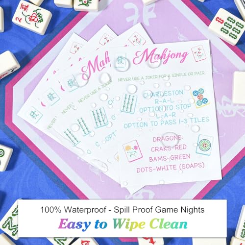 Mahjong Shuffler Cards 4 PCS Accesorios para Mahjong miniatura 4