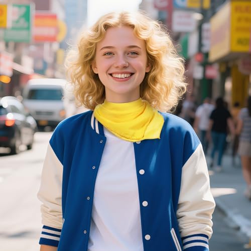 Vin Beauty Chiffon Scarf, 50s Sheer Square Neck Head Scarf Lightweight Ribbon Scarfs Vintage Neckerchief Accessories4