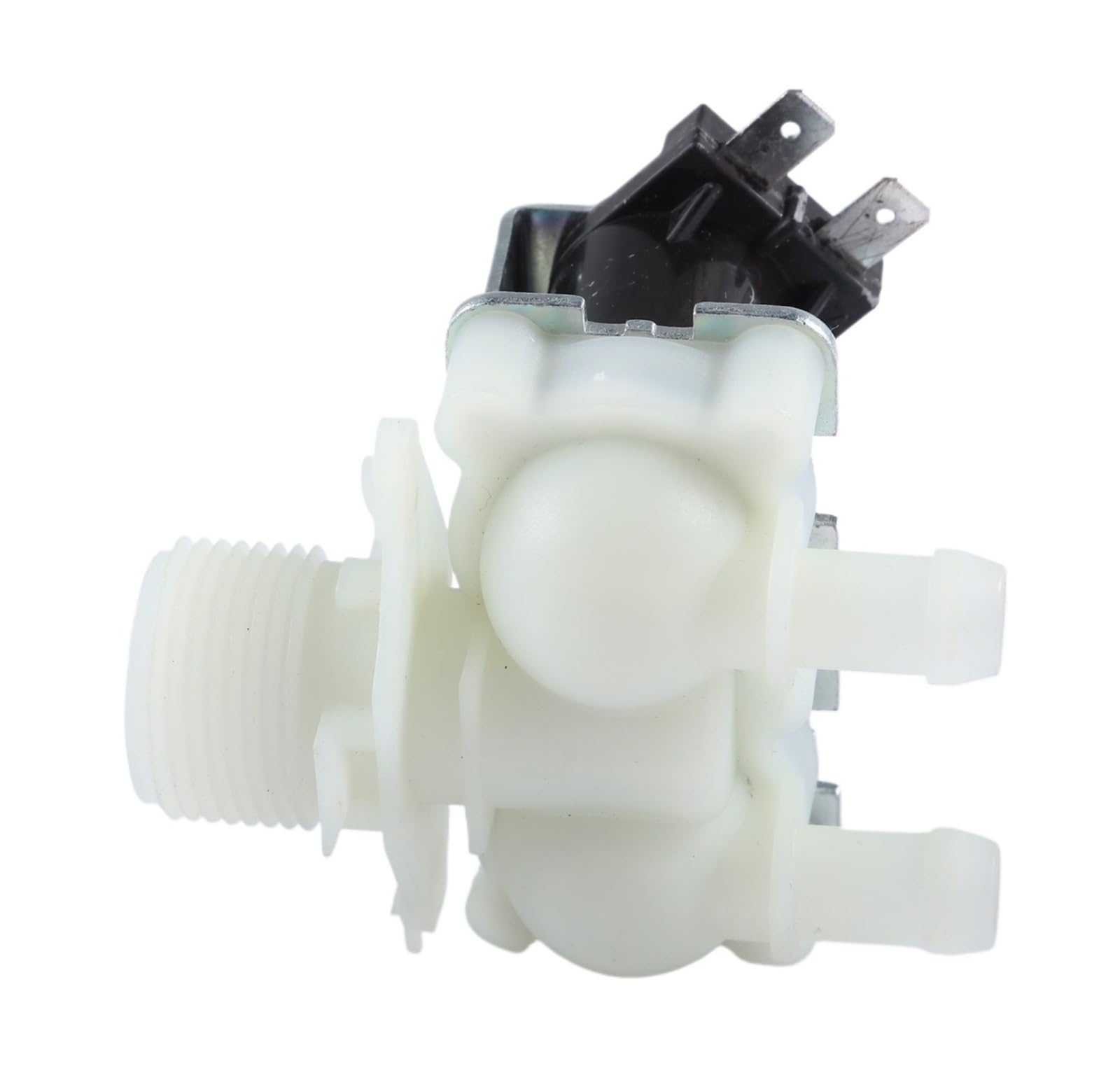 DN20 G3/4 1 In 2 DC 12V 24V AC 220V Druck Dual Elektrische Wasser Einlass Magnetventil normalerweise Geschlossen for Waschmaschine(DC12V)