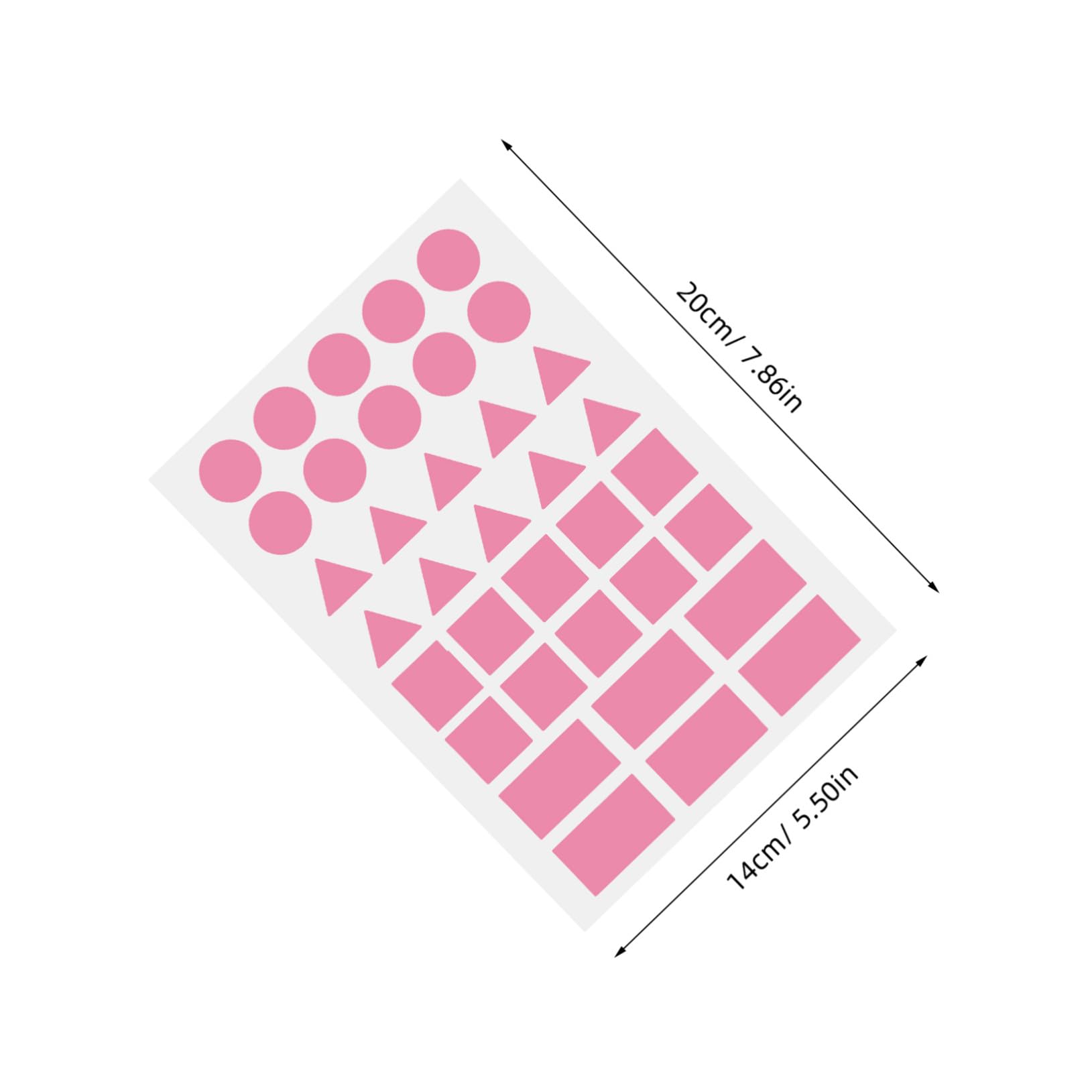 100 Fogli Etichette Adesive Scrivibili Multiformato Colorati per Organizzazione Smistamento e Etichettatura Documenti Adesivi Resistenti e Facili da Rimuovere per Ufficio e Casa