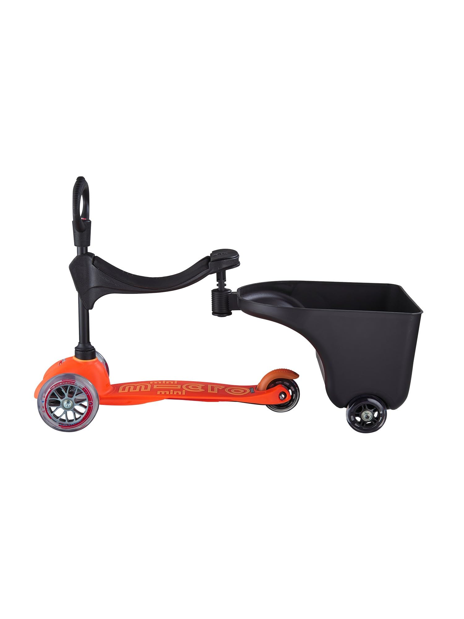 Micro Mobility Unisex Jugend Micro Anhänger, schwarz, OS
