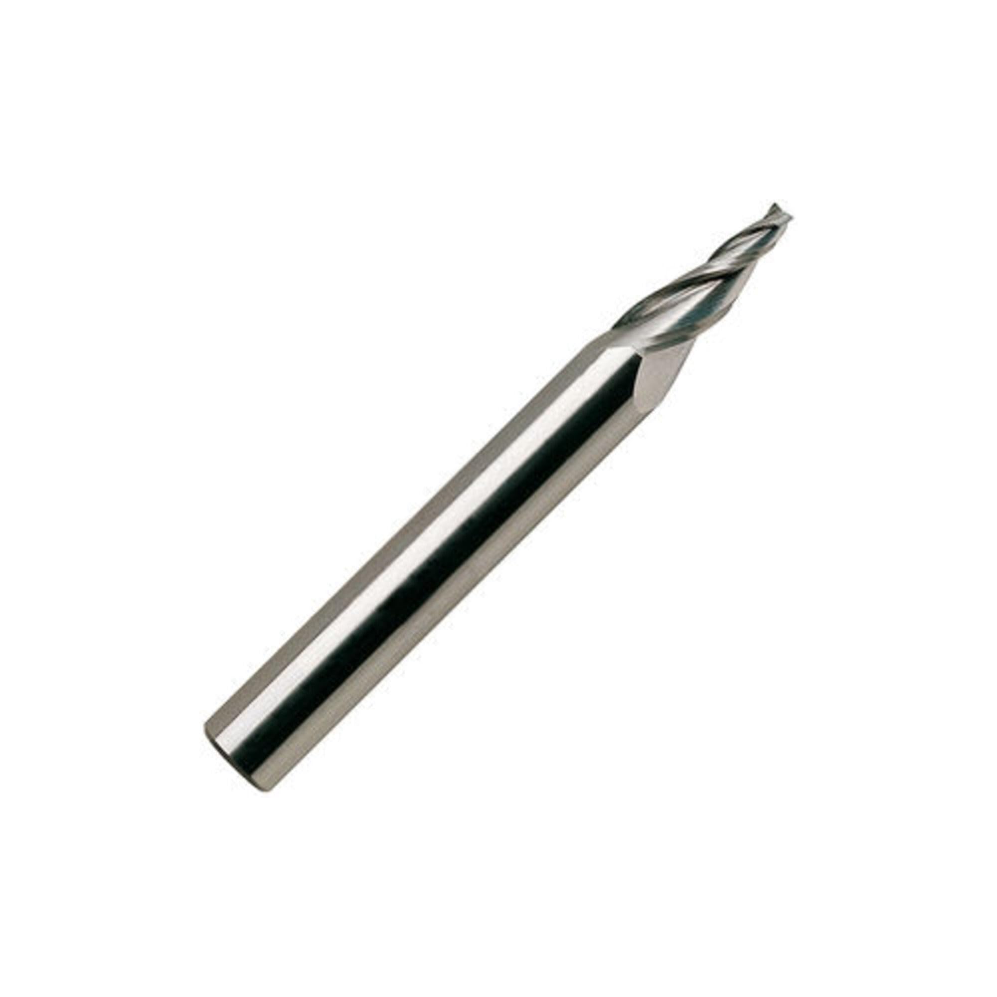 YG-1 87600TF Carbide End Mill, 3 Flute, Taper, YG-Tylon F Finish, 4