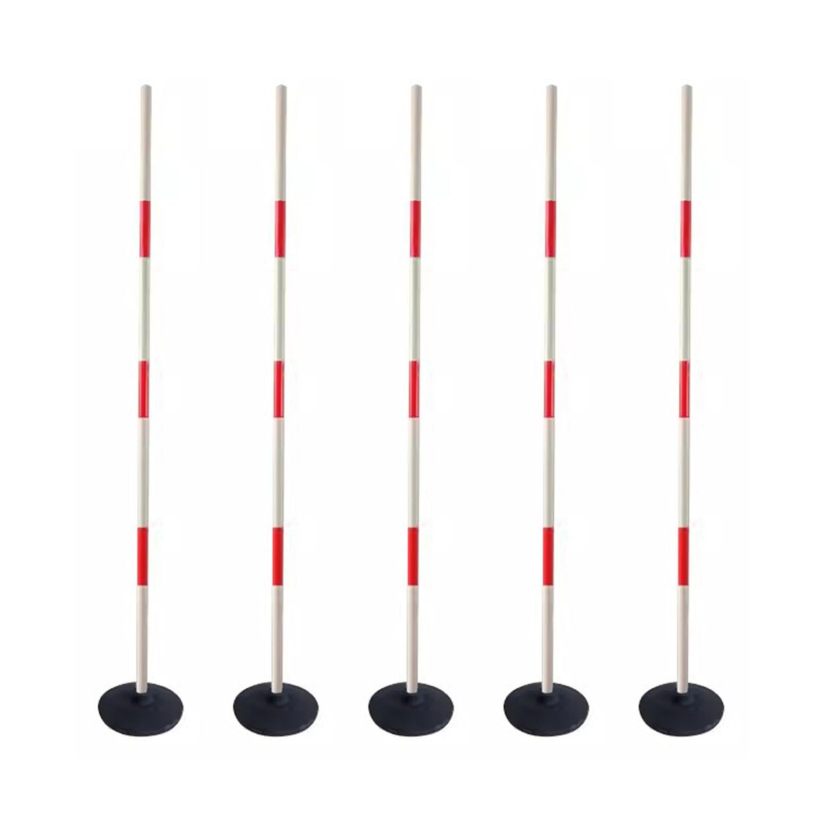 Bâtons d'entraînement pour le football équipement agilité sport lot de 5