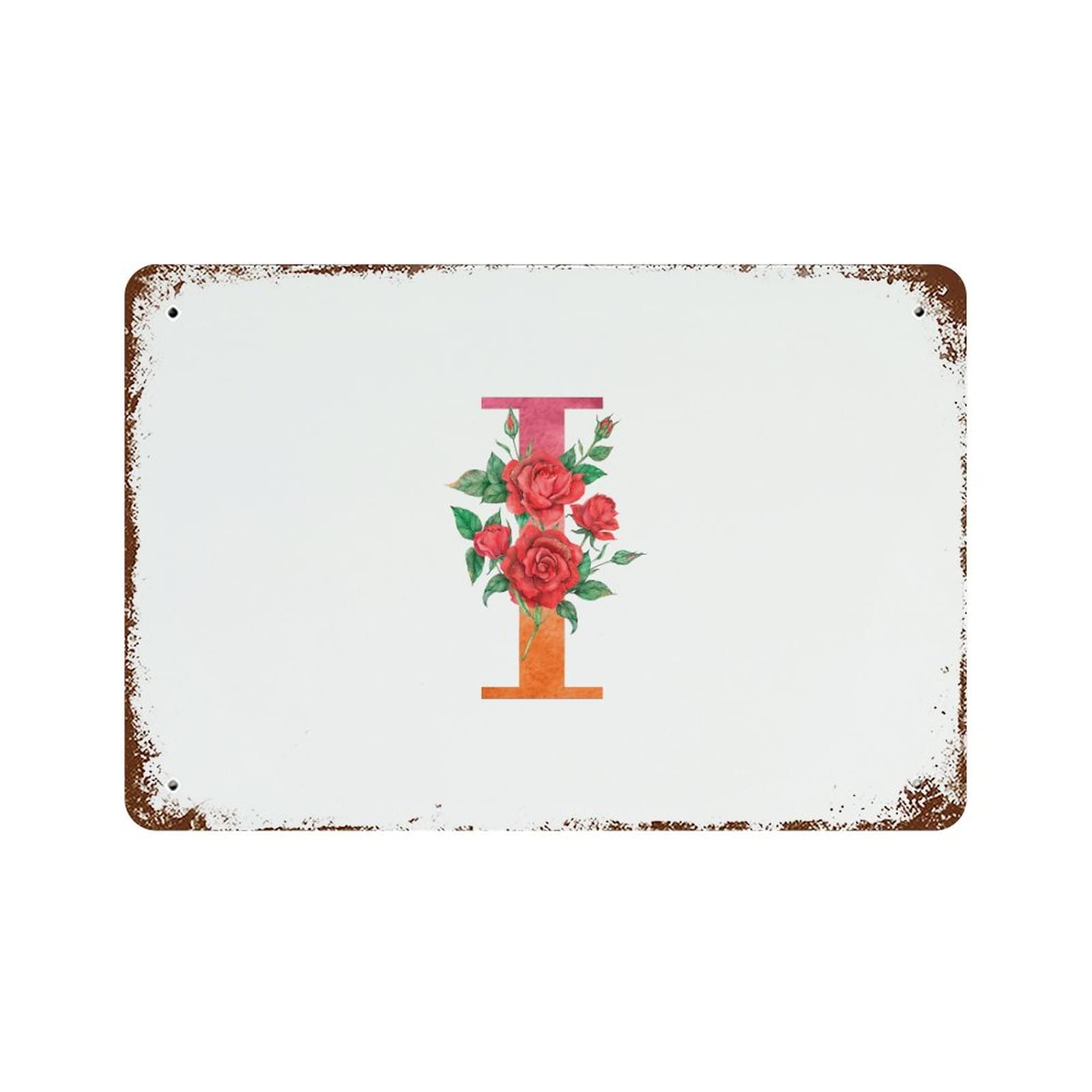 Lettres rouges avec monogramme I Love You de haute qualité pour salon et bar