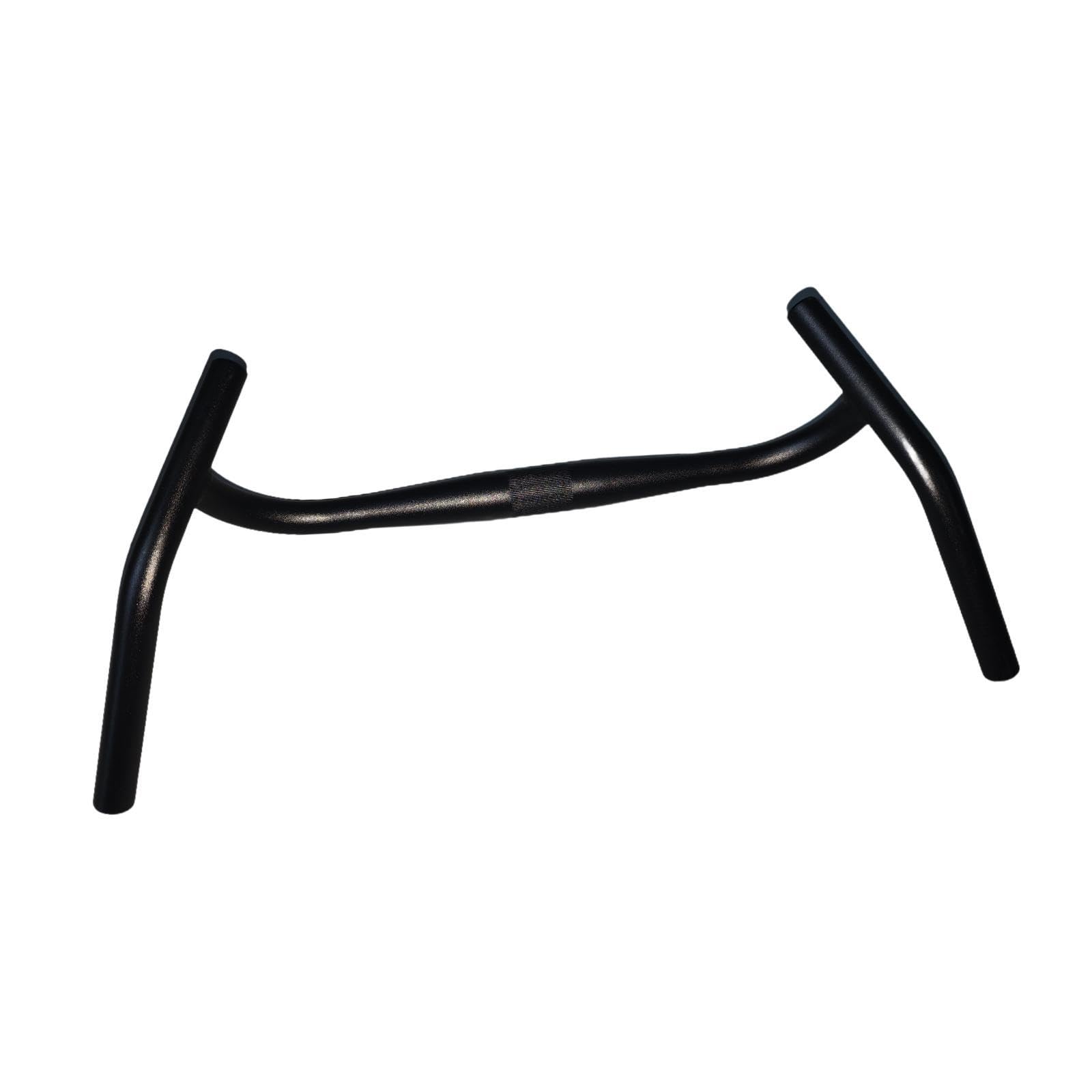 Milageto Guidon de Vélo en Alliage d'Aluminium, Guidon Vélo Universel en Forme de Cintre, Barre d'angle Externe Légère de Remplacement, Barre de Descente pour VTT et Vélo de Ville