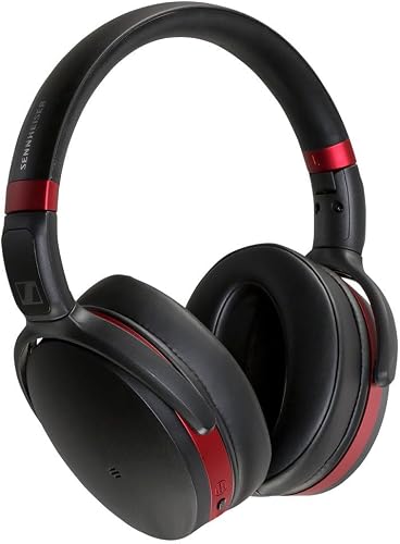 Sennheiser HD 458BT Wireless Bluetooth Active Noise-Cancelling Over-Ear Headphones